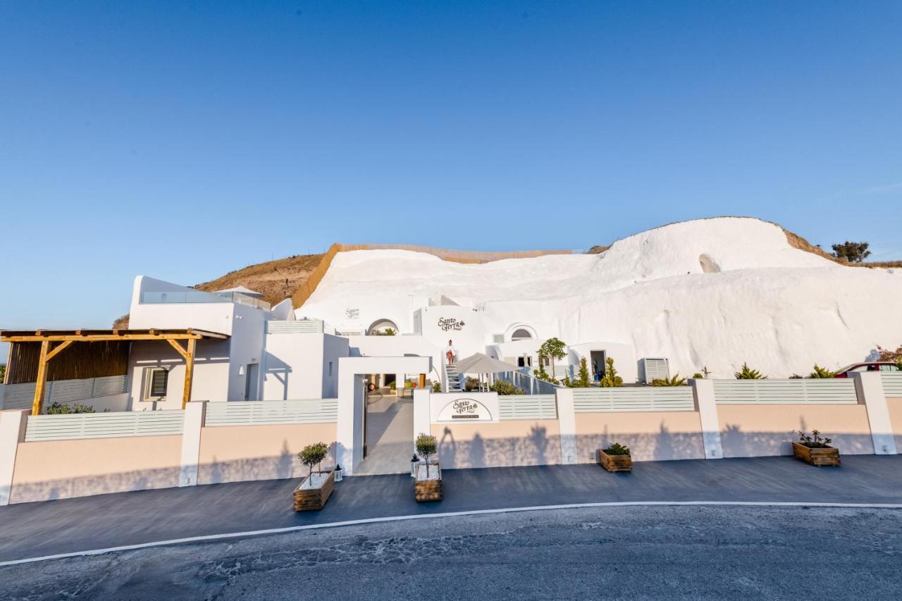 Santoterra Antigua Suites Karterados  Exterior foto